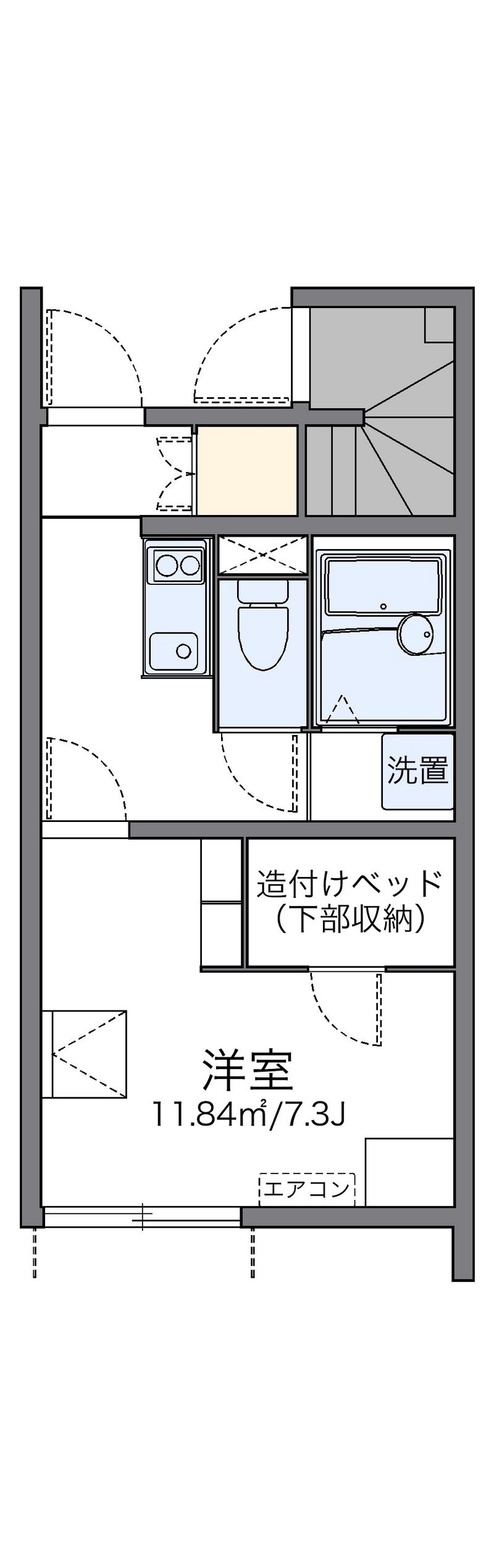 レオネクストくつわだ 間取図