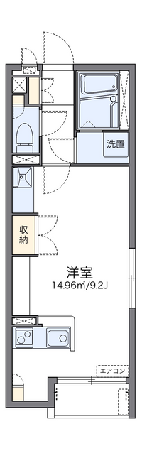 レオネクストオリーブハウスⅥ 間取り図