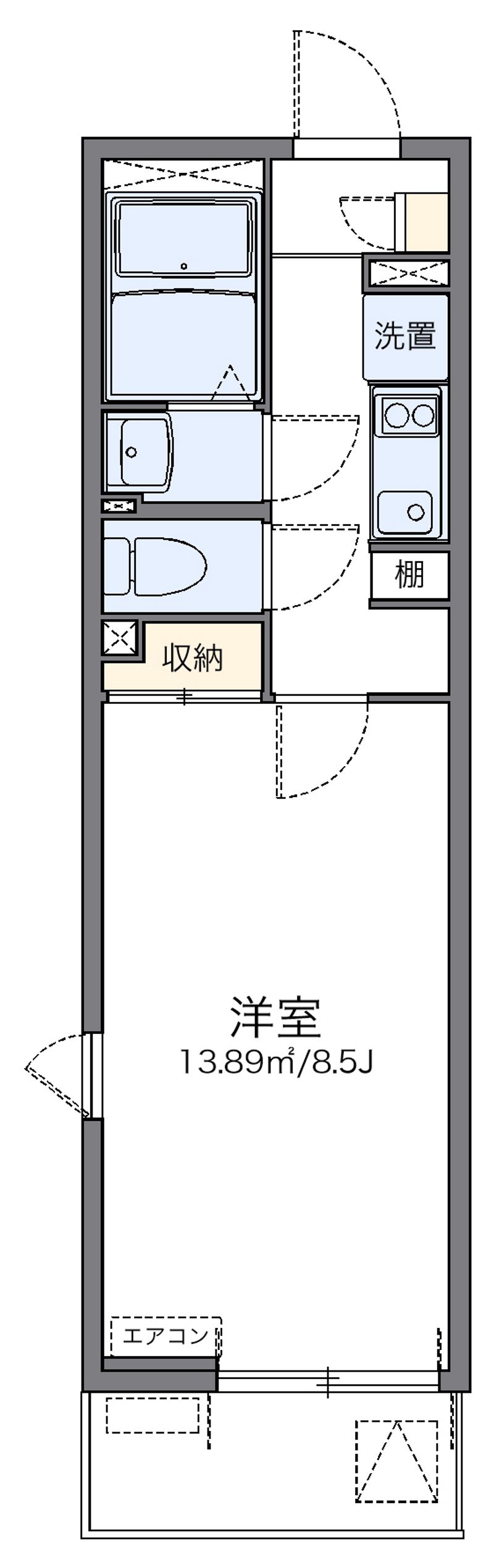 LEONEXT West Angle Floor plan