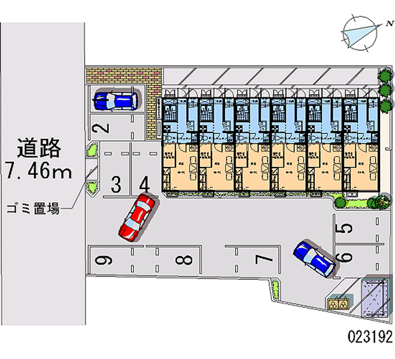 23192月租停車場