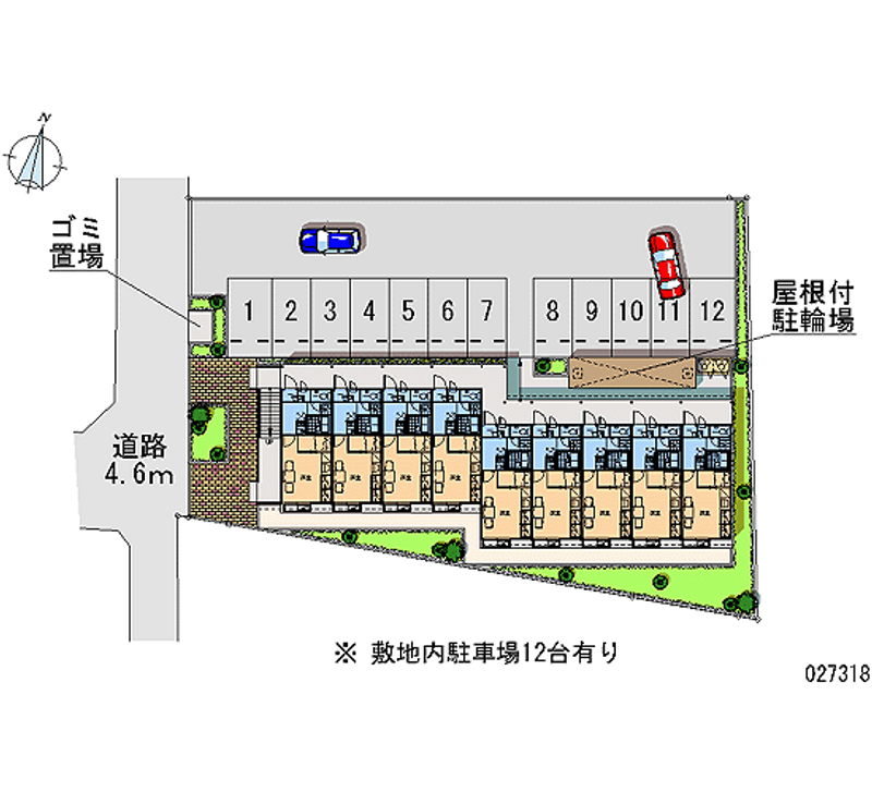 27318 Monthly parking lot