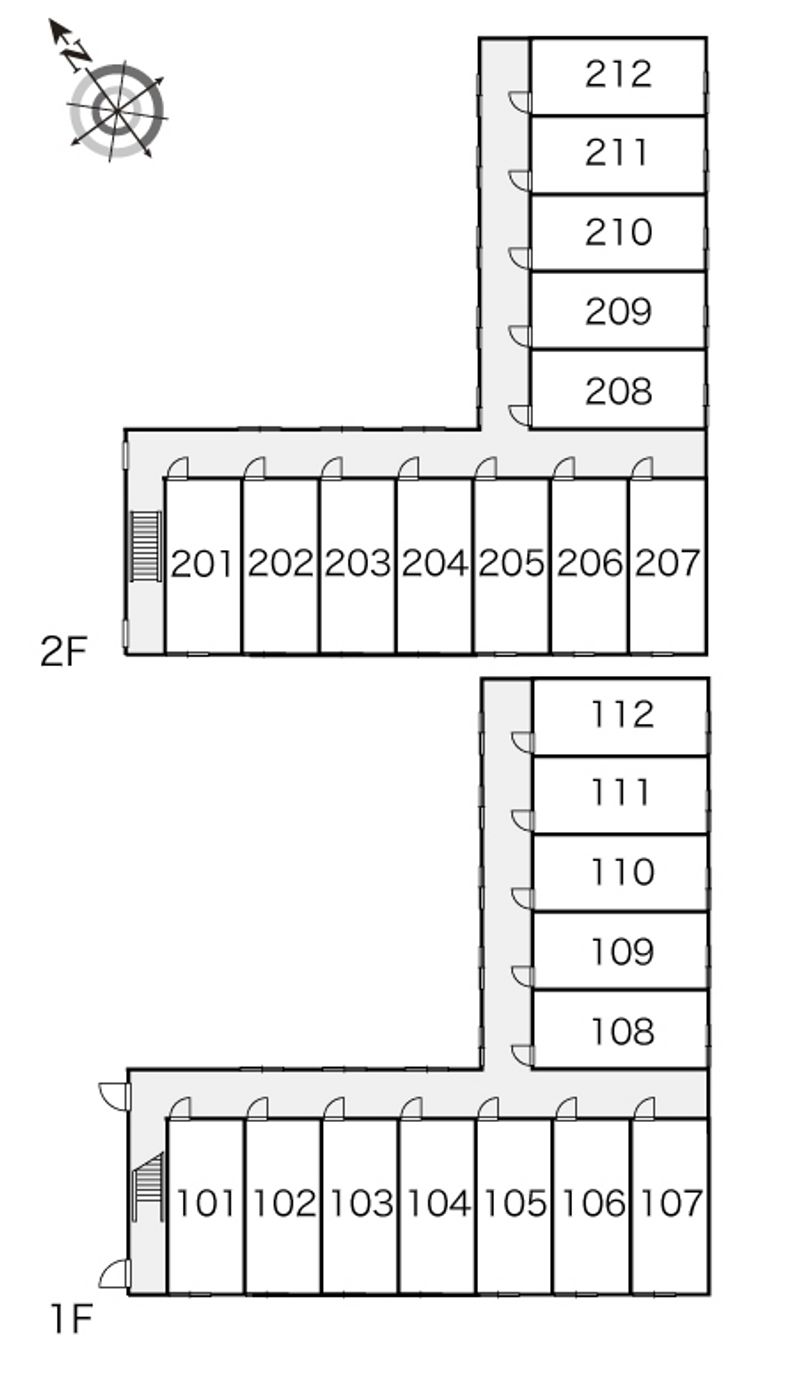 leopalace Sun・Inlet Floor plan layout diagram