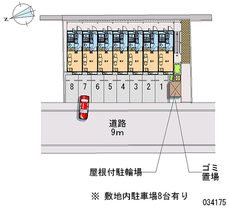 レオパレス玉林 月極駐車場