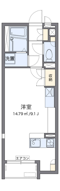 レオネクストサンフラワーⅤ 間取り図