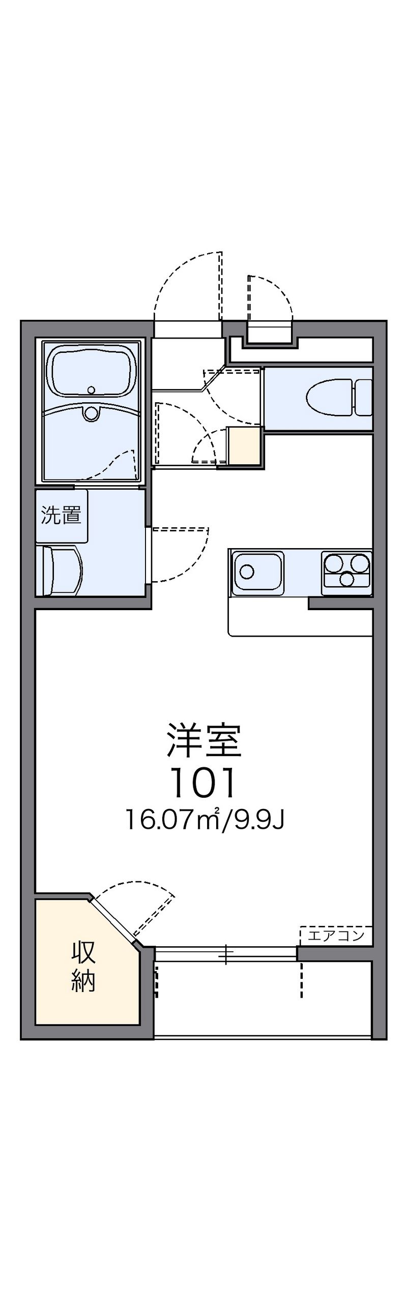 レオネクスト半田東Ｃ 間取図