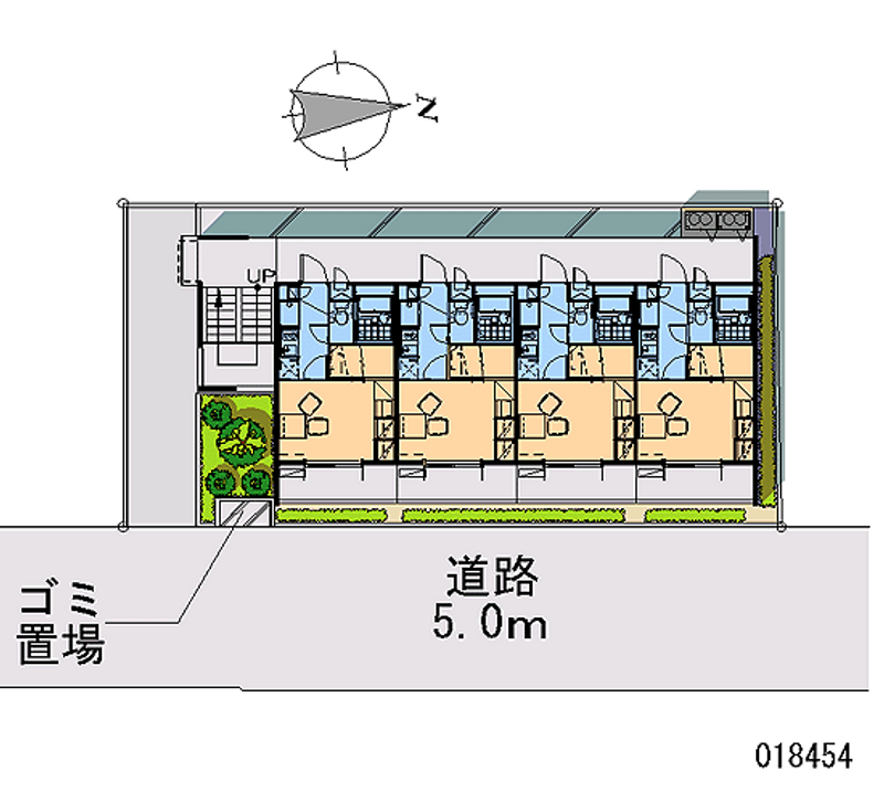 レオパレスＳｅｎｓｕｉ 区画図