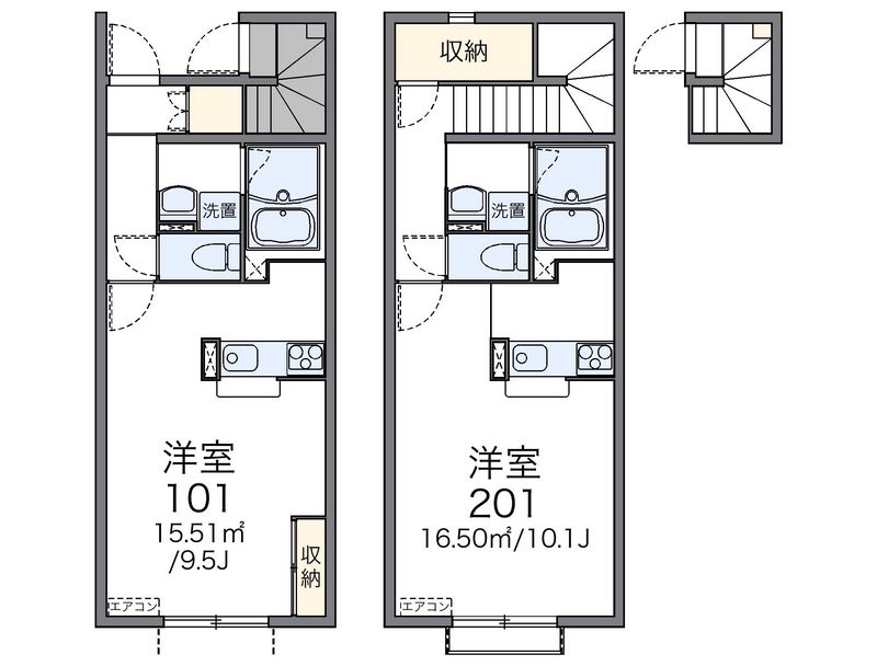 レオネクストタキシード 間取図