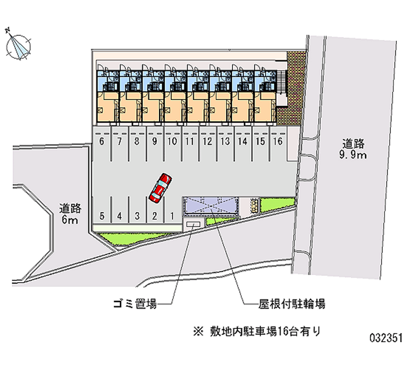 32351 Monthly parking lot