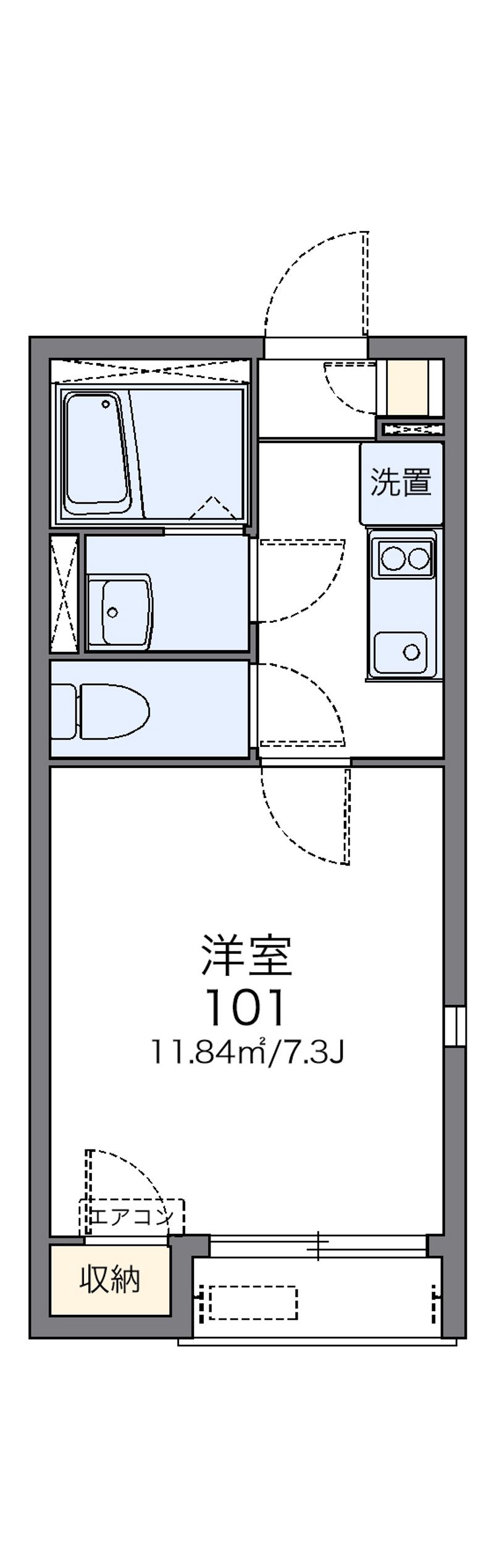 レオネクストＴＯＭＡＴＯ　Ⅳ 間取図