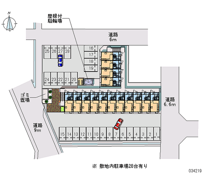 34219月租停车场