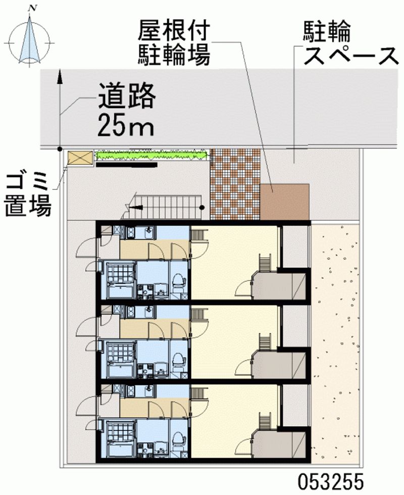 レオネクスト呉松Ⅱ 区画図