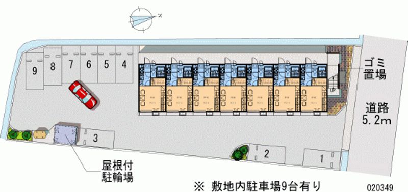 20349 Monthly parking lot