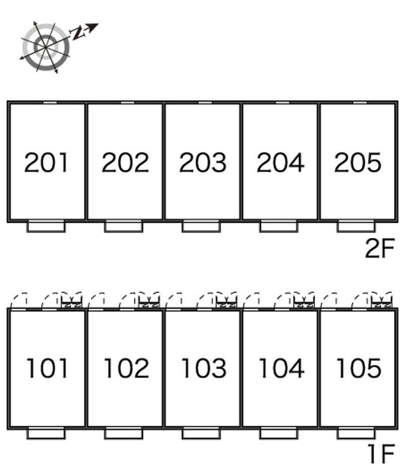 leopalace Fukiage no Mori 户型布局图