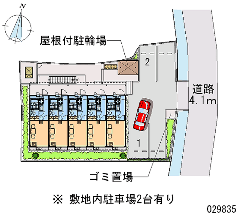 29835 Monthly parking lot