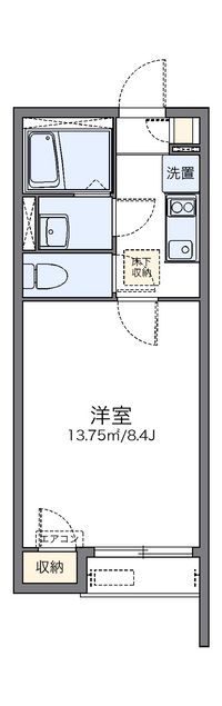 レオネクストエスポワールＴ　Ⅵ 間取図