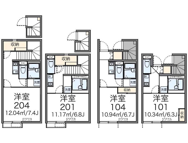 レオネクストＲＩＶＥ　ＭⅢ 間取図
