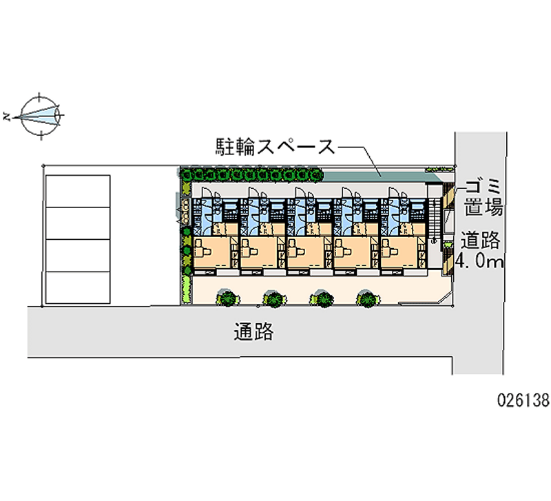 レオパレスボナール 区画図