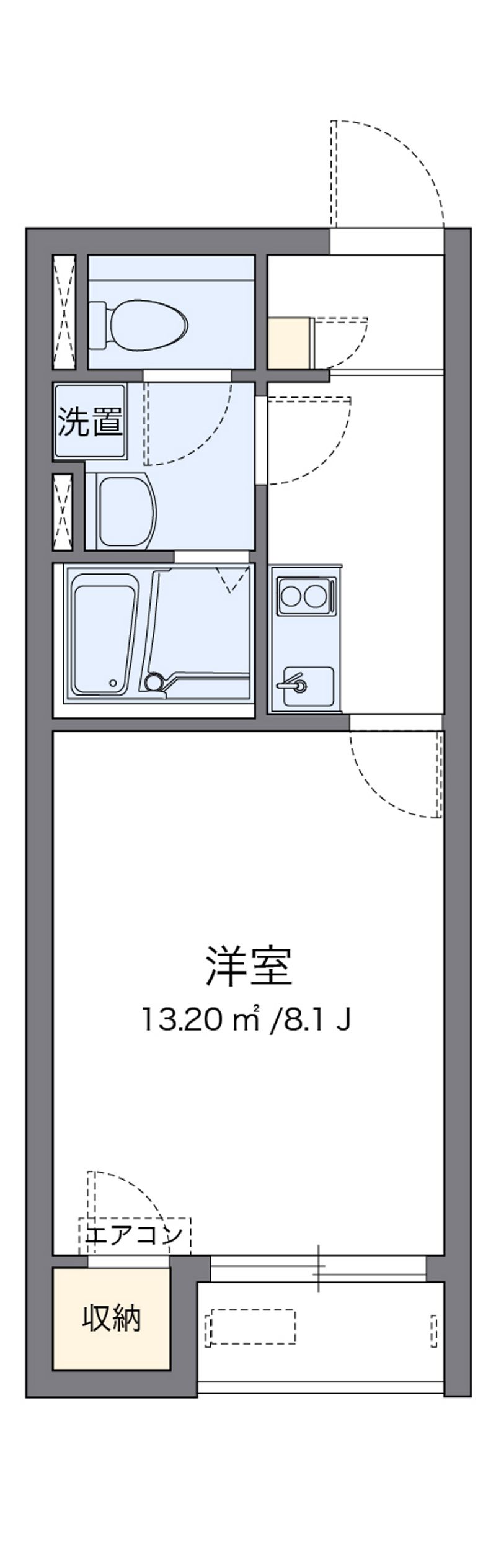 レオネクスト有冨 間取図