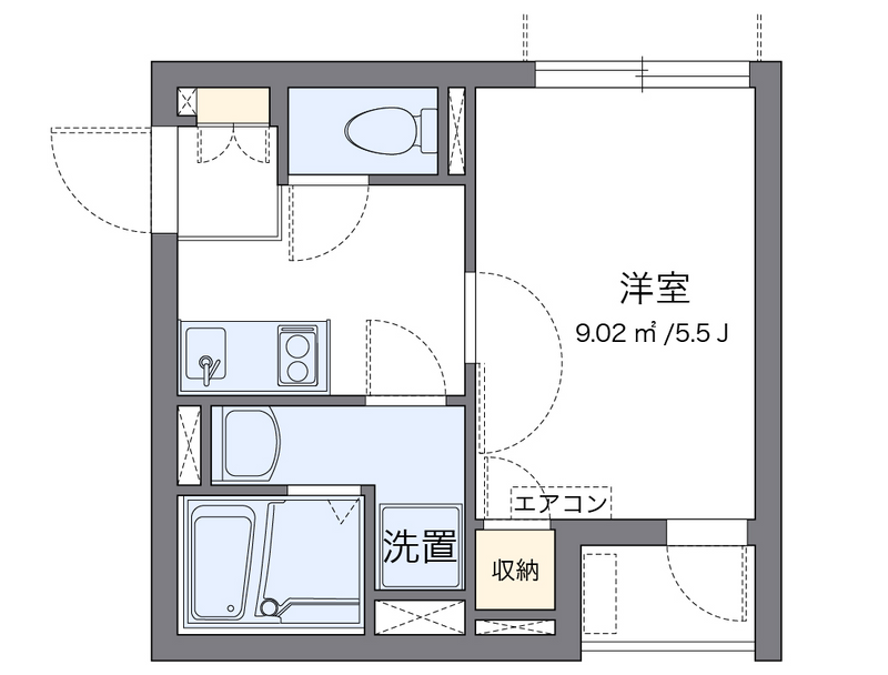 クレイノルーチェ 間取り