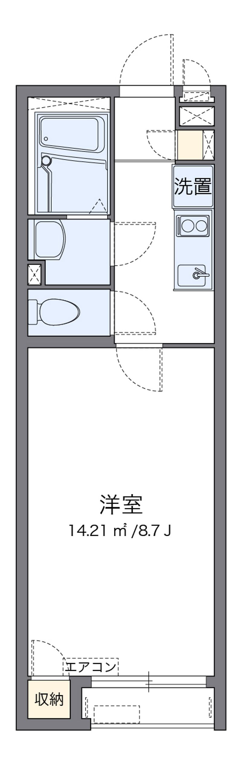 クレイノトワ　アモーレ 間取図