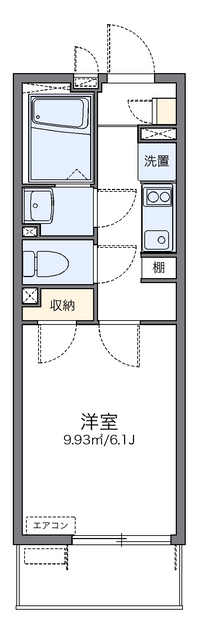 レオネクスト西門 間取り図