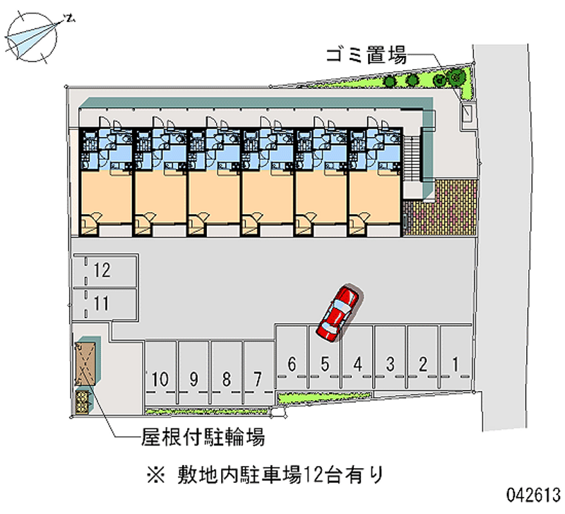 レオネクストアルメリア 月極駐車場