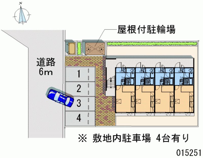 15251 Monthly parking lot