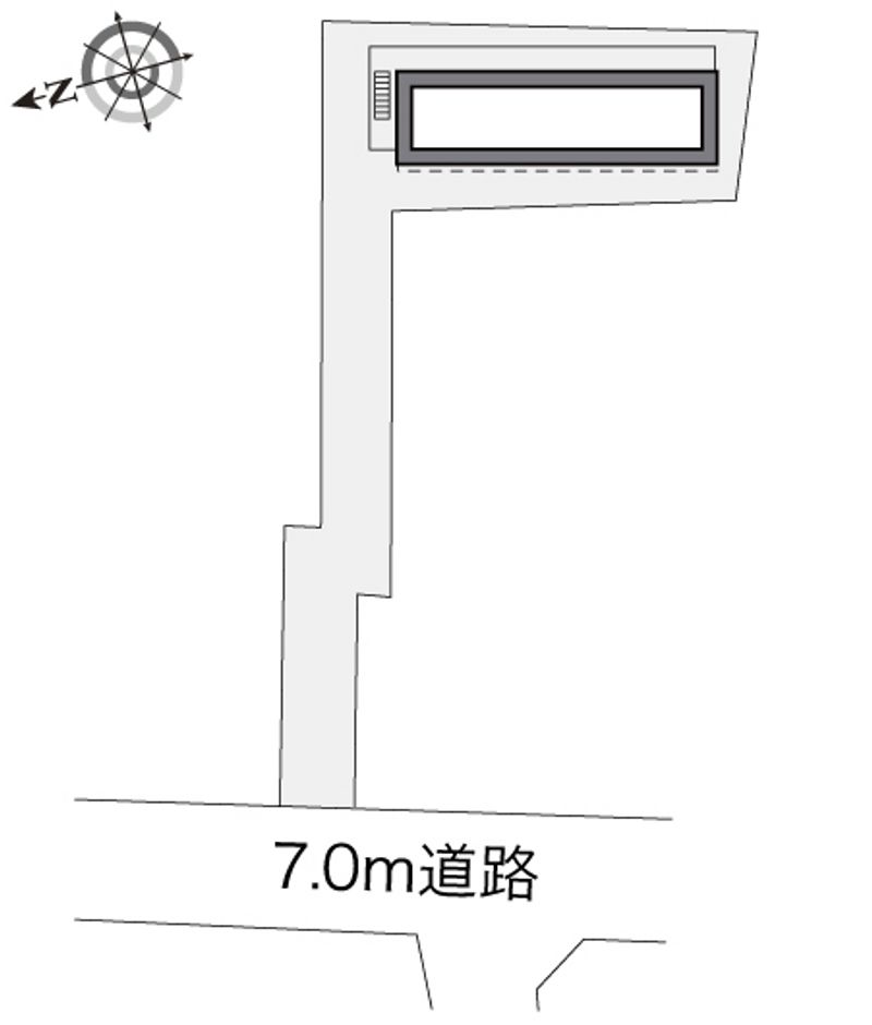 レオパレスＫエステート 配置図