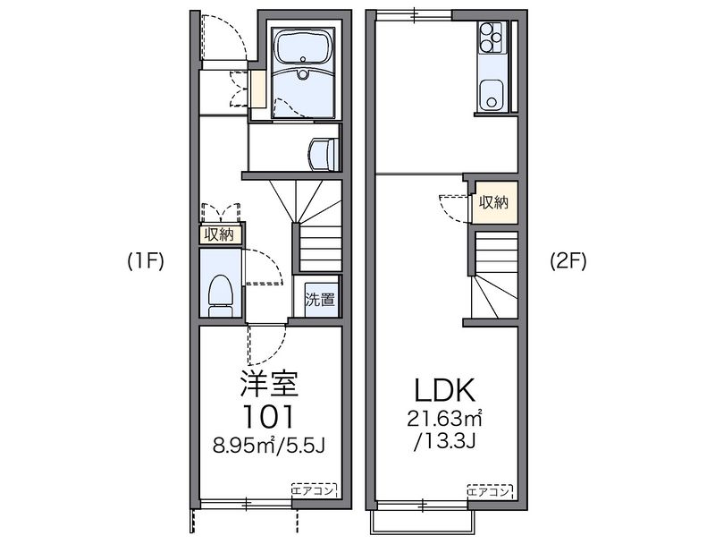 レオネクスト耳納 間取図