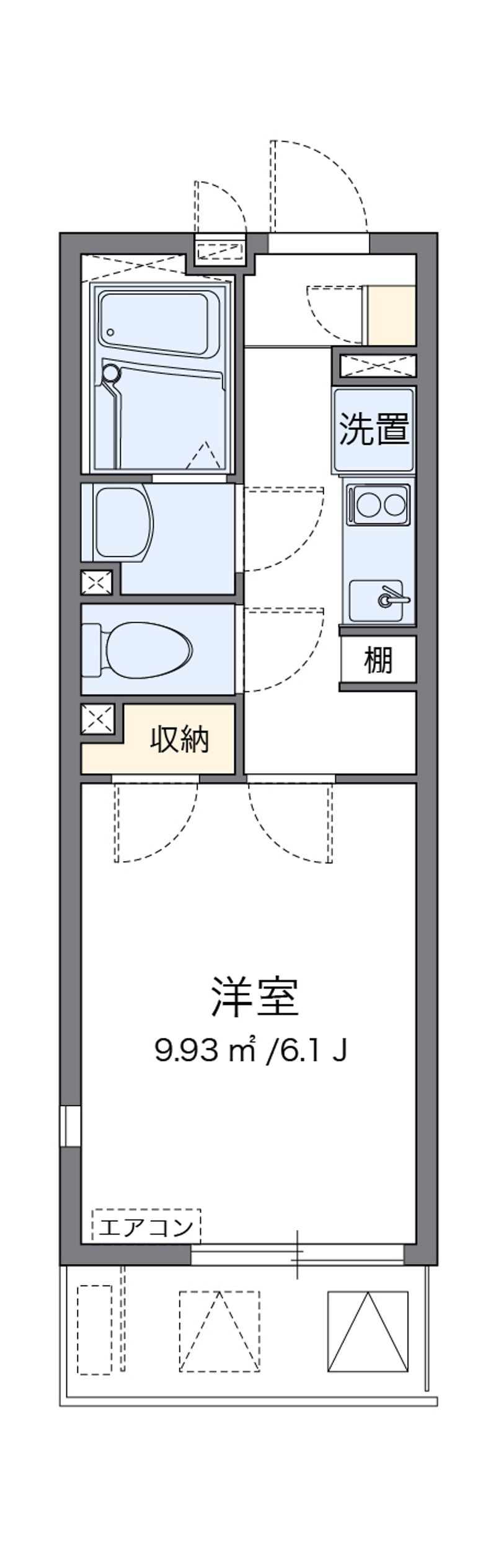 レオネクスト舟橋 間取図
