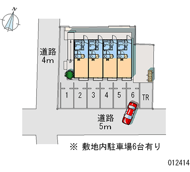 12414 Monthly parking lot