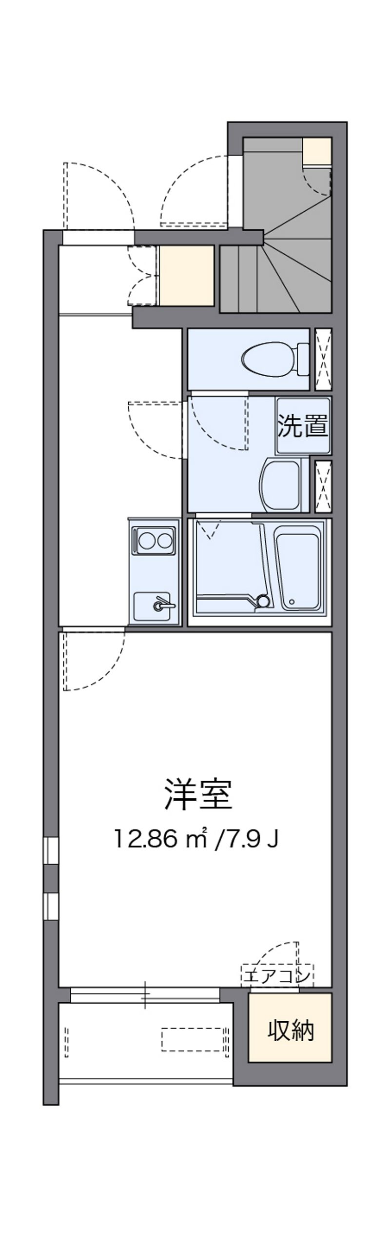 クレイノコンフォータブル加東 間取図