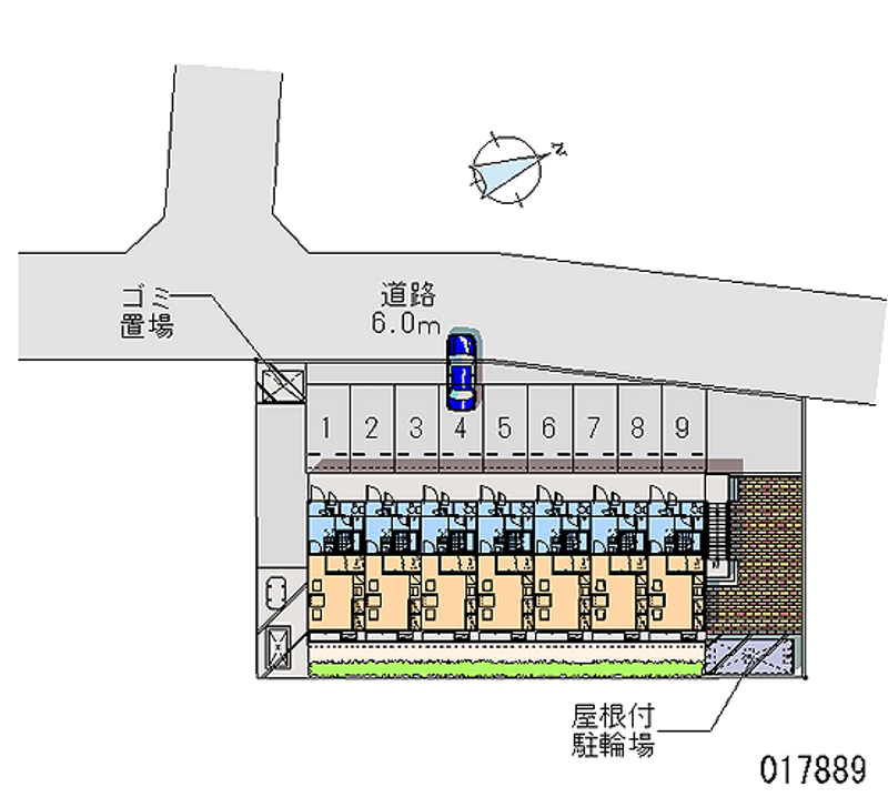 17889月租停车场