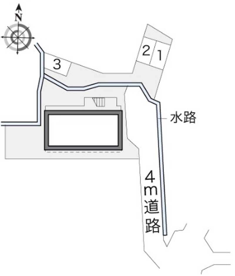 レオパレスＴＵＳＩＭＡ 駐車場