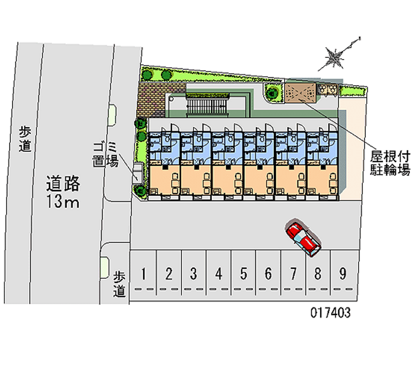 17403月租停車場