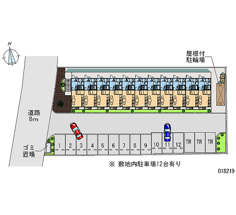 18219月租停车场