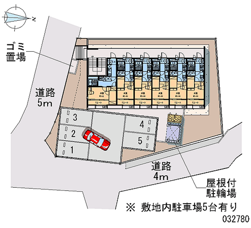 レオパレスＭＹＣ 月極駐車場