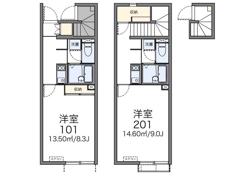 レオネクストフィエールⅡ 間取図