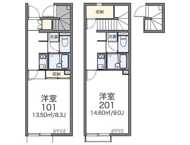 レオネクストライト 間取図