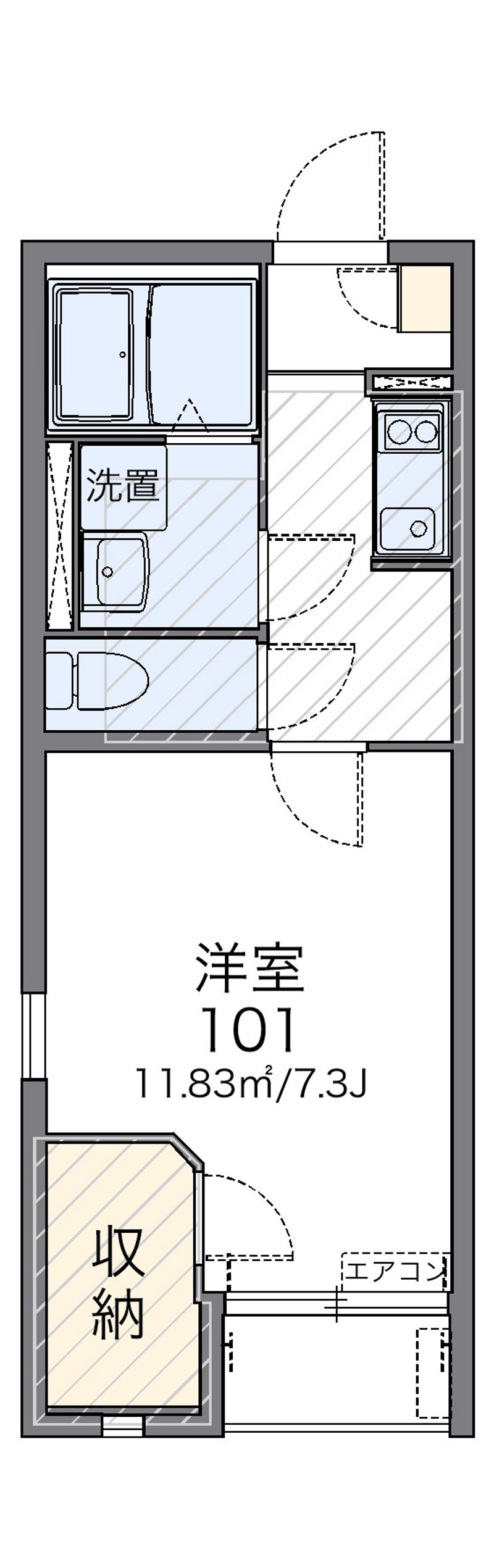 レオネクストロゼ 間取図
