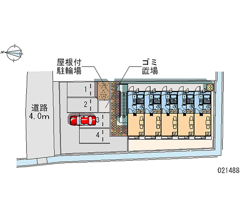 レオパレスＫＹ 月極駐車場