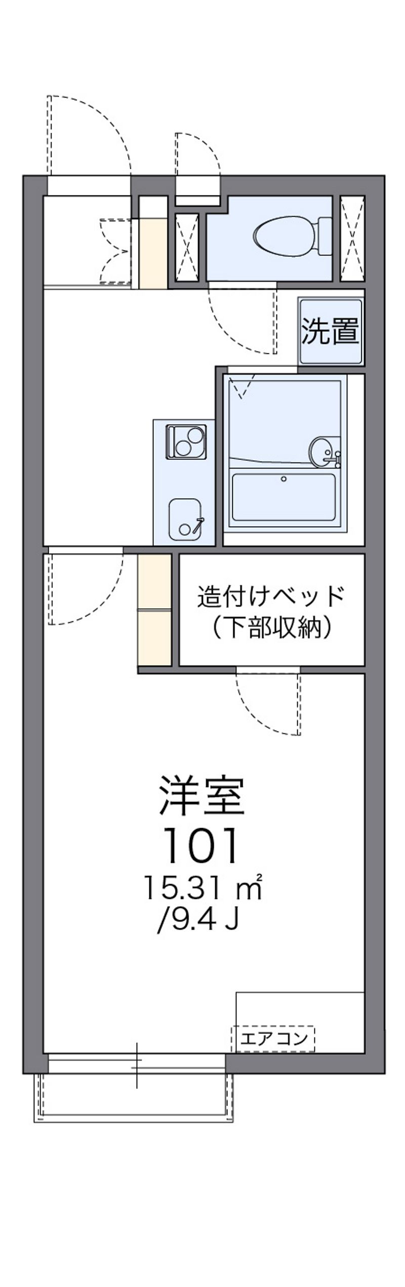 レオネクストミウ 間取図