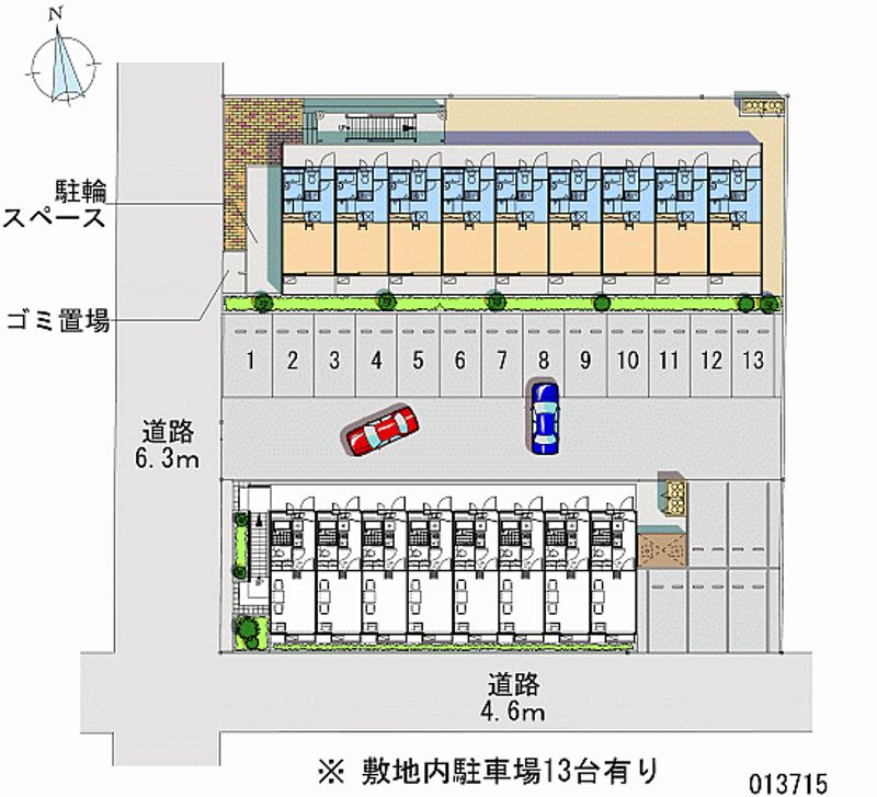 レオパレスＣＩＭＡ 月極駐車場