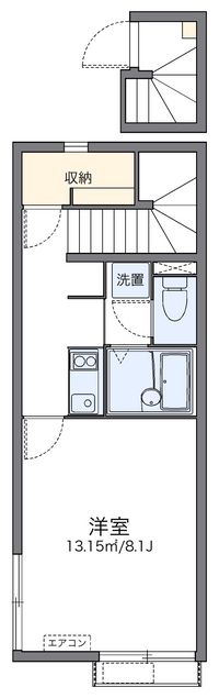 レオネクストカイトネストⅡ 間取り図