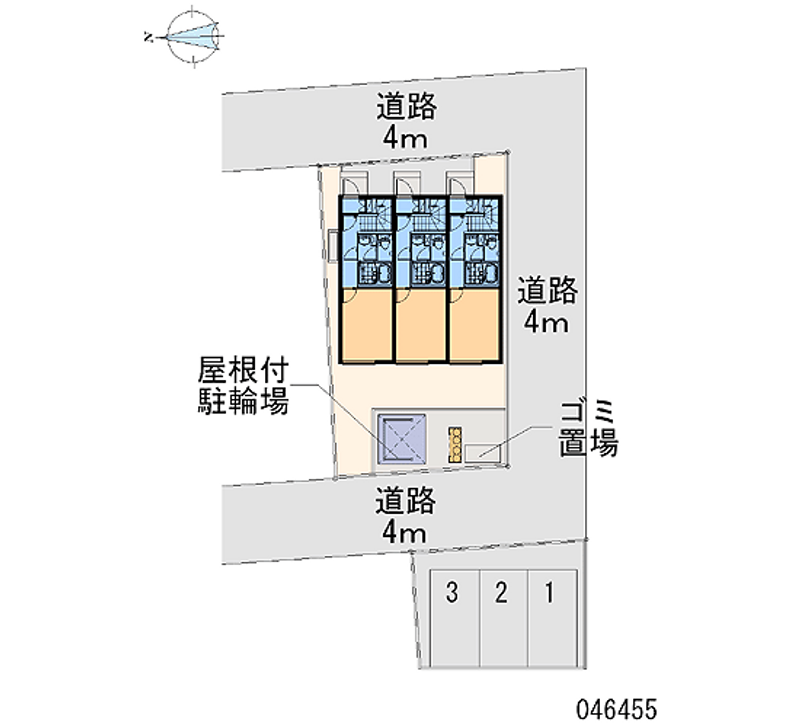 46455 Monthly parking lot