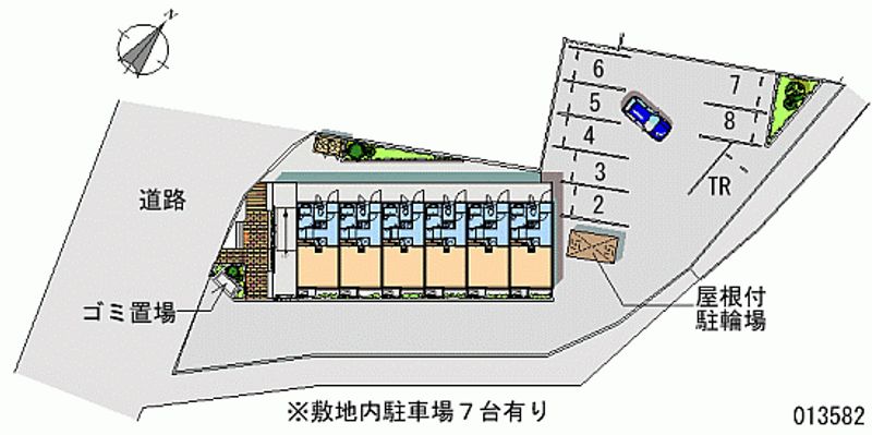 レオパレスシェルムーン 共用部分