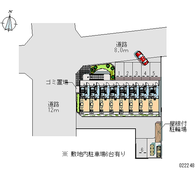 22248月租停車場