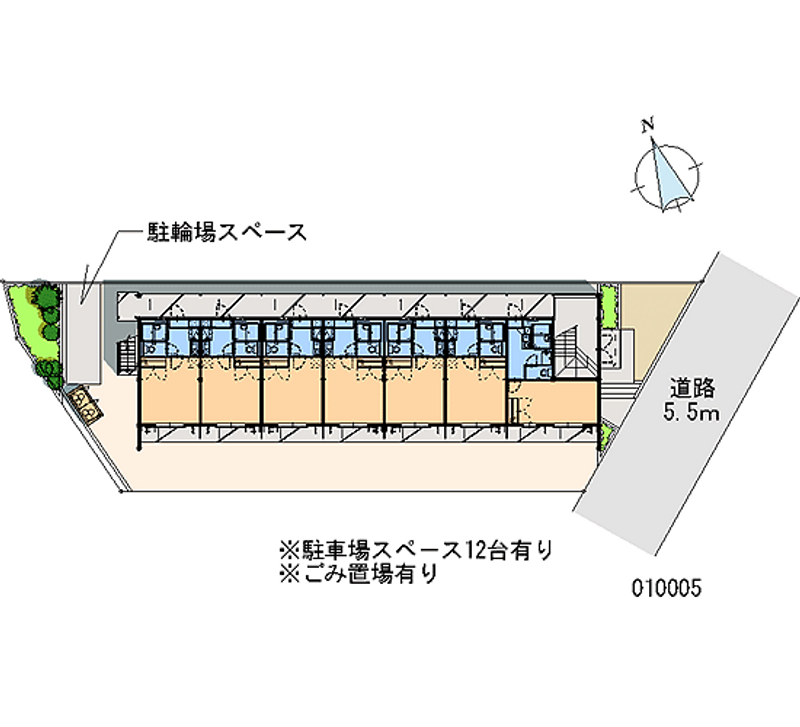 レオパレスサワ 月極駐車場