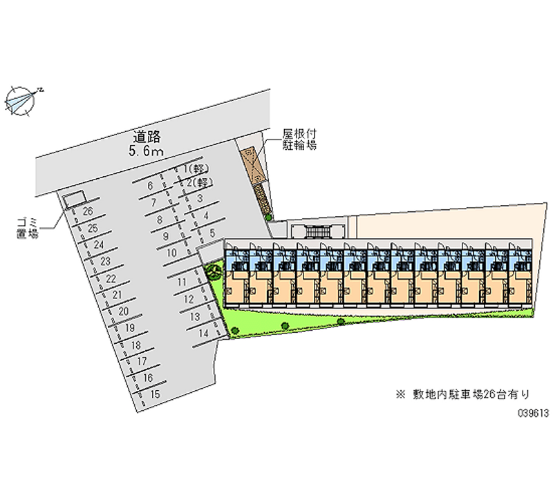 39613 Monthly parking lot