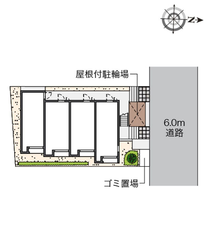 レオネクスト中田町 配置図